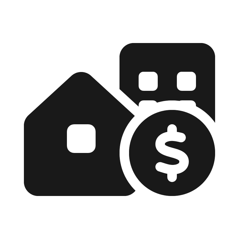 A property with currency for transaction
