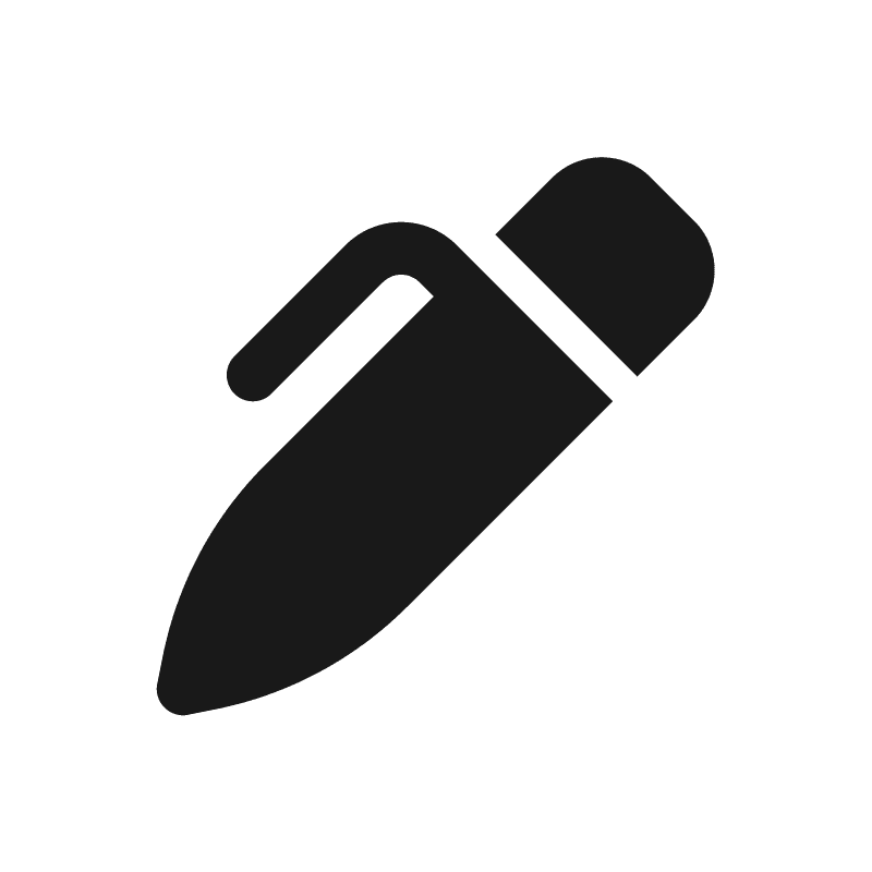 A pen for signing documents